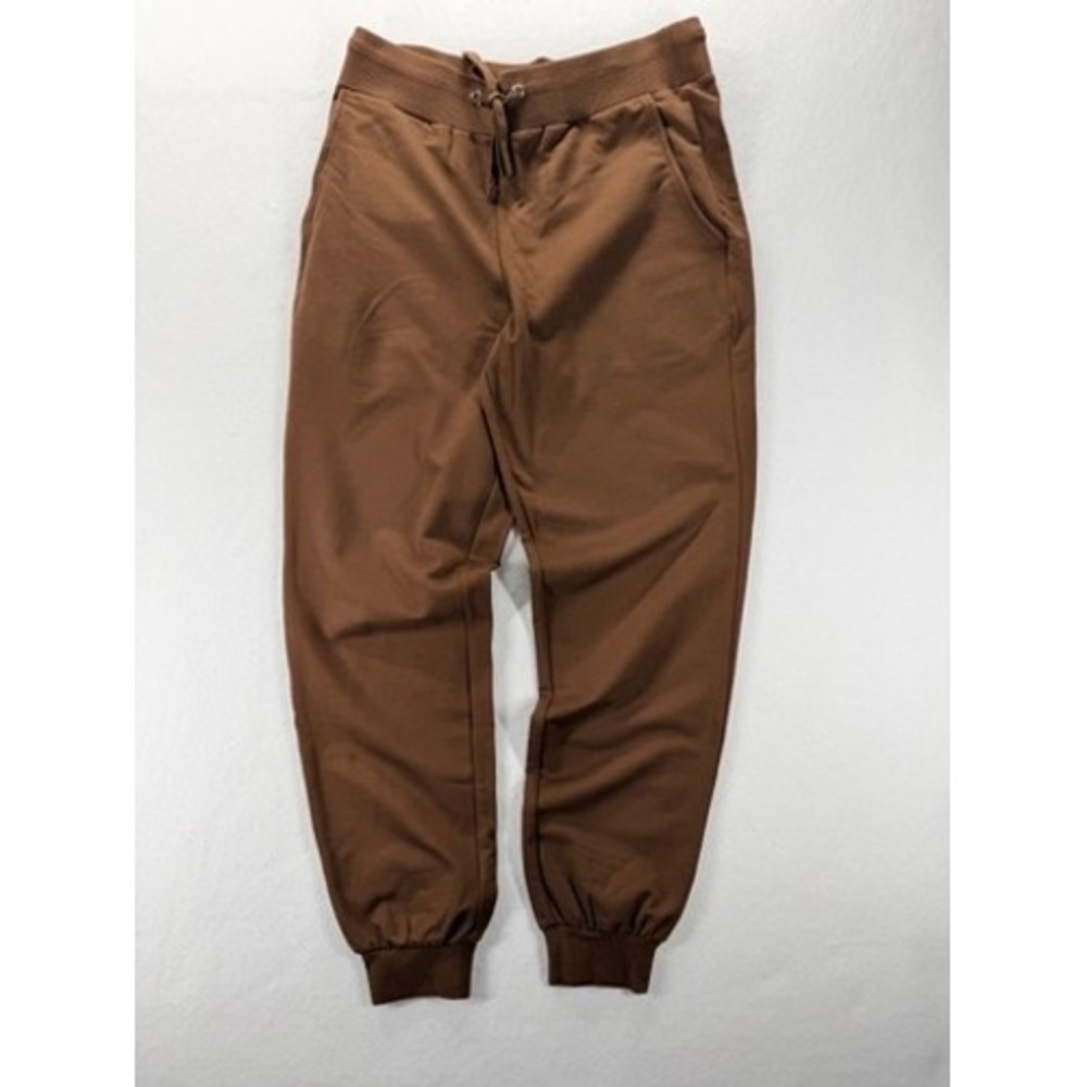 The Drop Grace Supersoft Stretch Joggers Praline Brown NWT XS - Picture 6 of 11